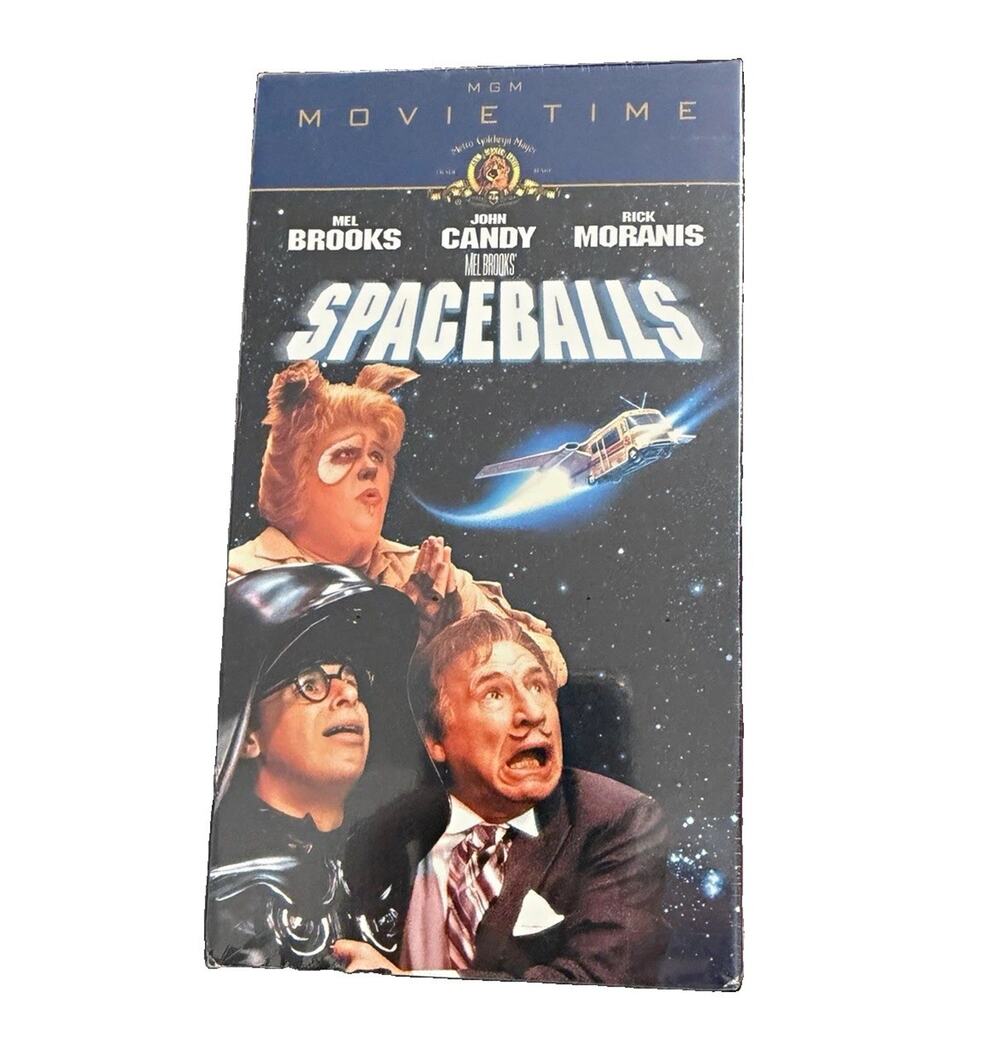 Spaceballs Sealed VHS MGM Movie Time Mel Brooks Comedy